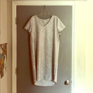 Heathered grey Merona shift dress